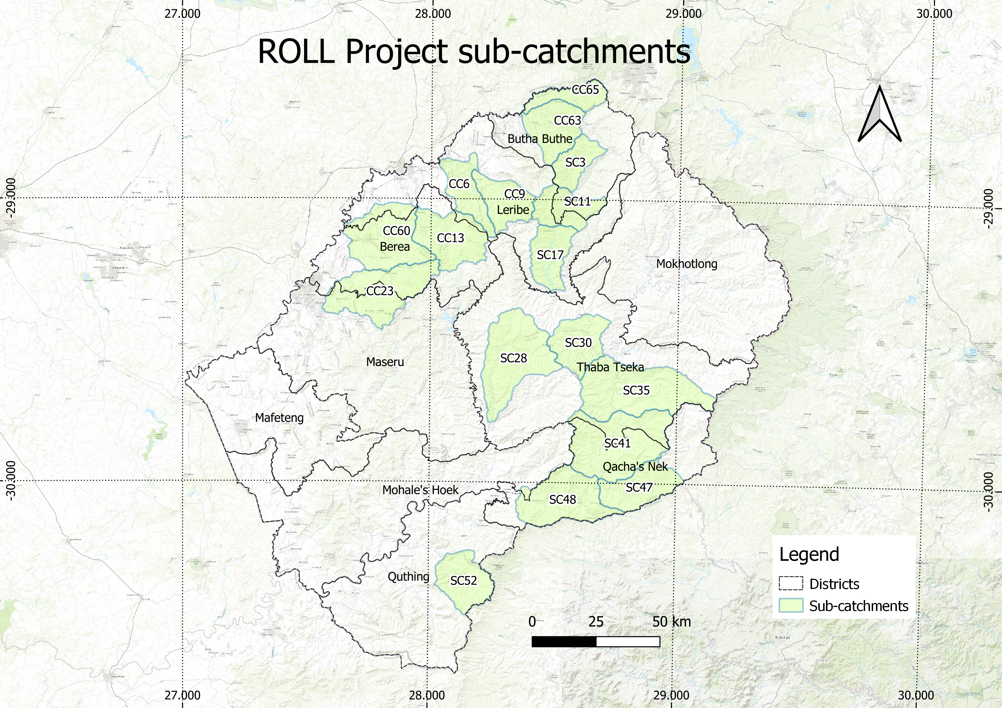 ROLL project area